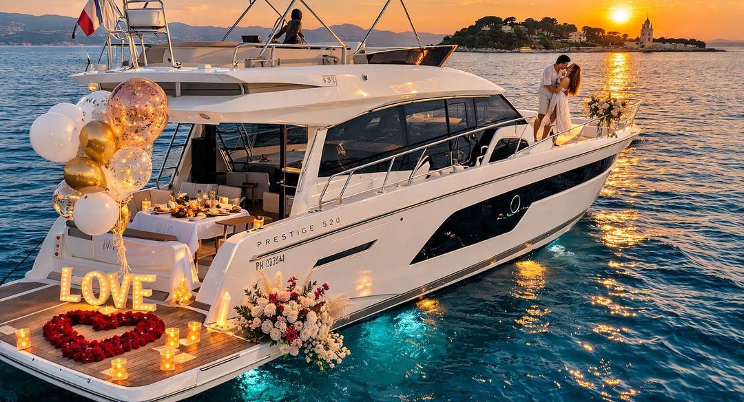 Pack 1 - Sunset Proposal at Sea